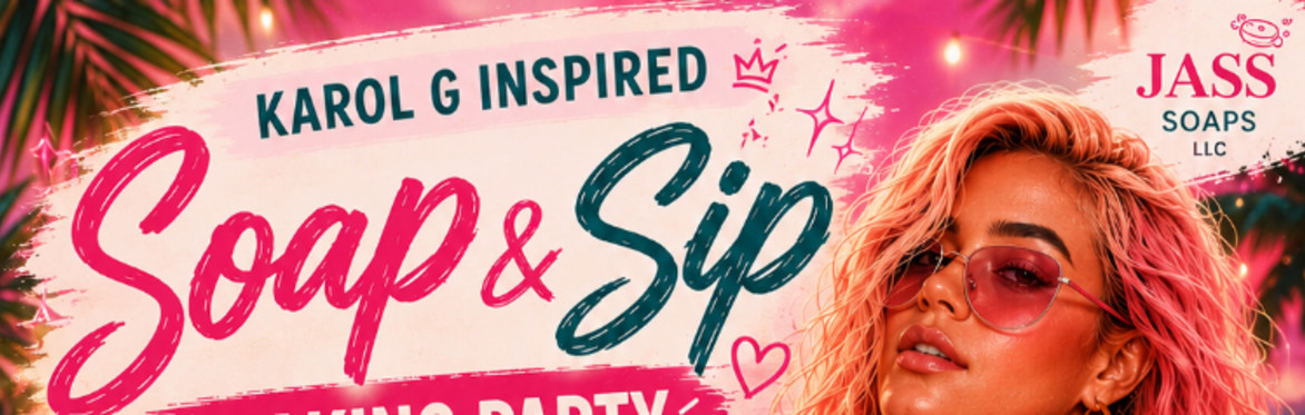 Soap & Sip Making Party Inspired by Karol G