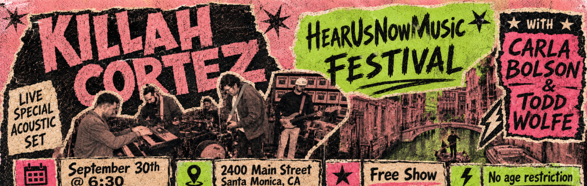 Killah Cortez at HereUsNowMusic Festival