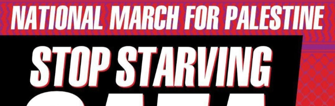 Sat 6th Sept: Derby to London: National Demo for Palestine