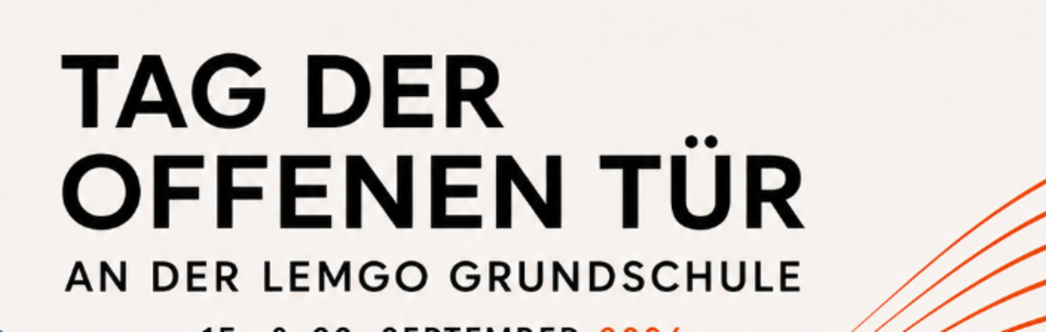 Tag der offenen Tür 2026 - Lemgo Grundschule