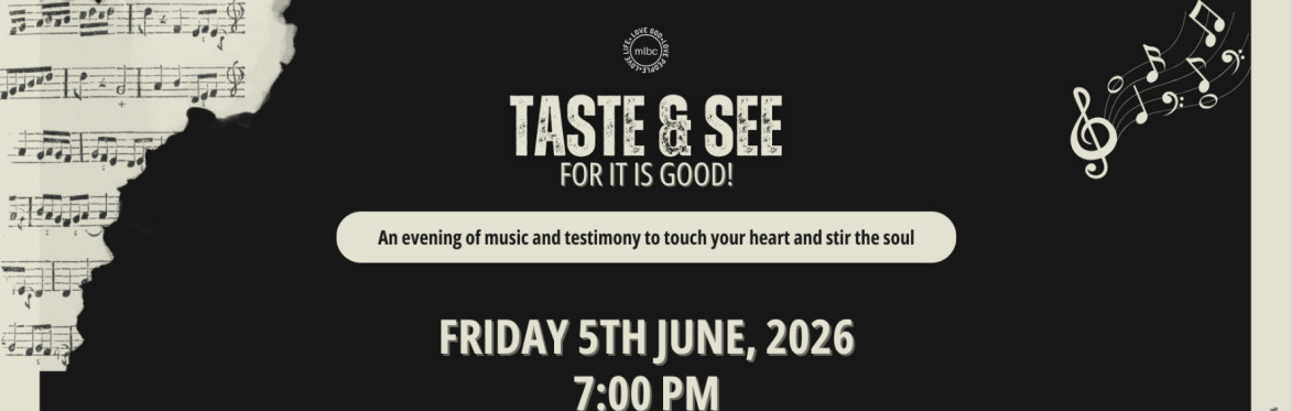 Taste & See