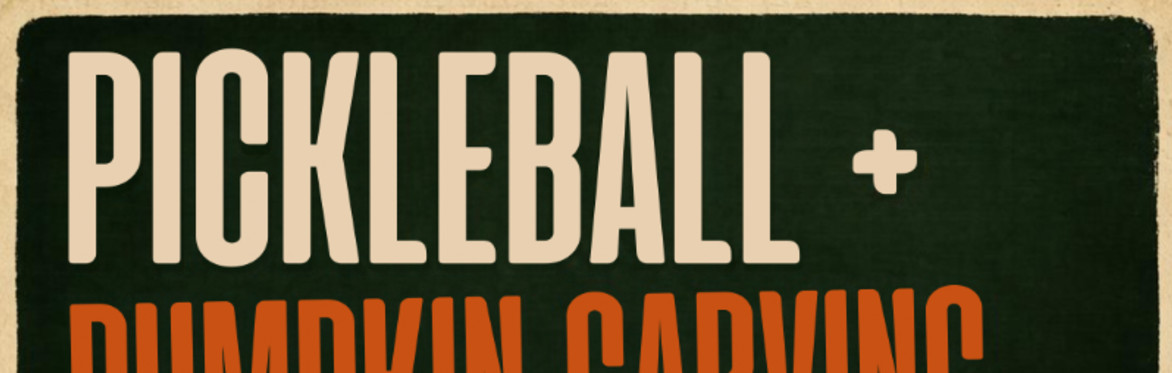 Pickle Ball and Pumpkin Carving