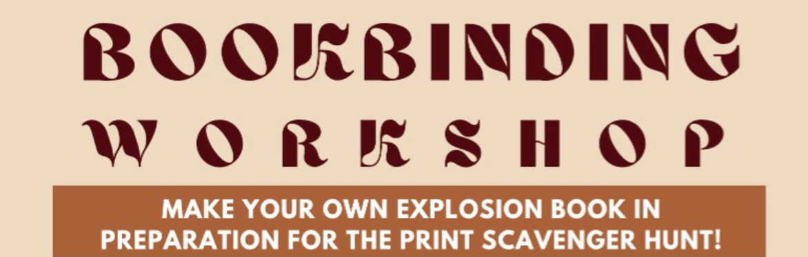 Bookbinding workshop