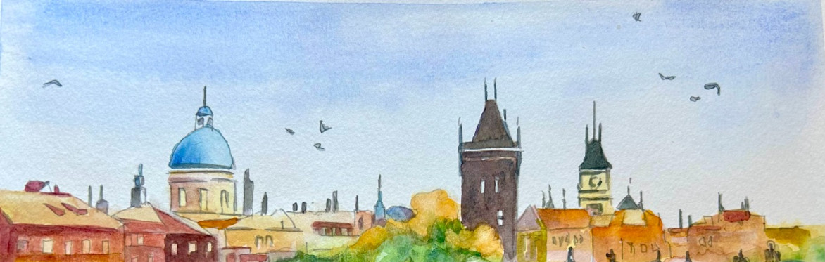 Journeys in Watercolour – September in Prague