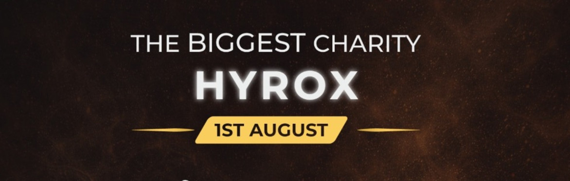Hyrox for the Hospice 2026 x 26 events in 26 weeks.
