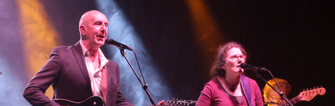 Norman Lamont and the Heaven Sent onstage