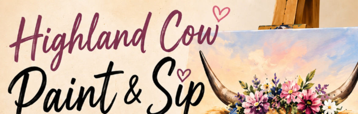 Sip and paint - Highland Cow - Bonny Inn