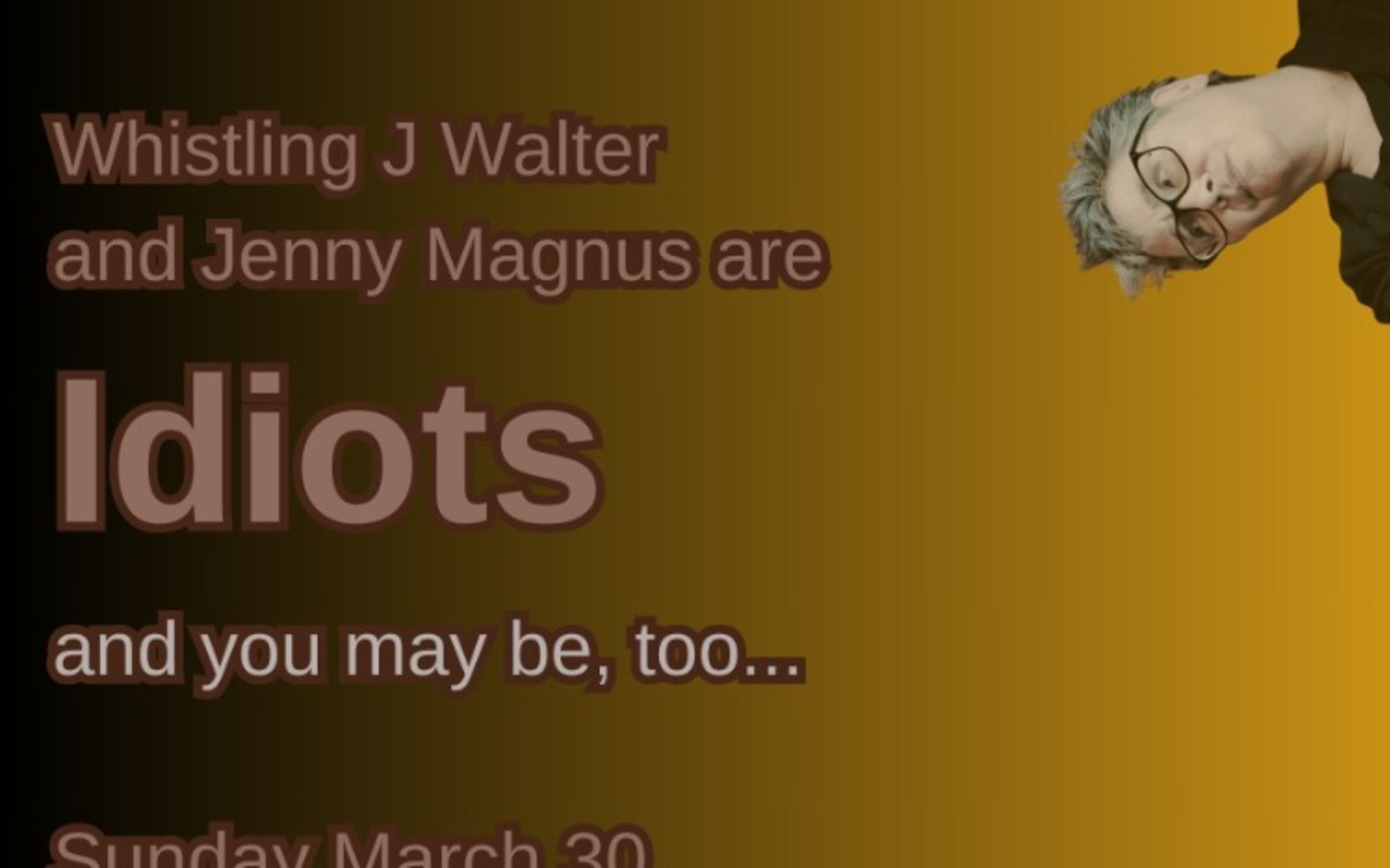 IDIOTS: Songs about idiocy with Whistlin J Walter and Jenny Magnus