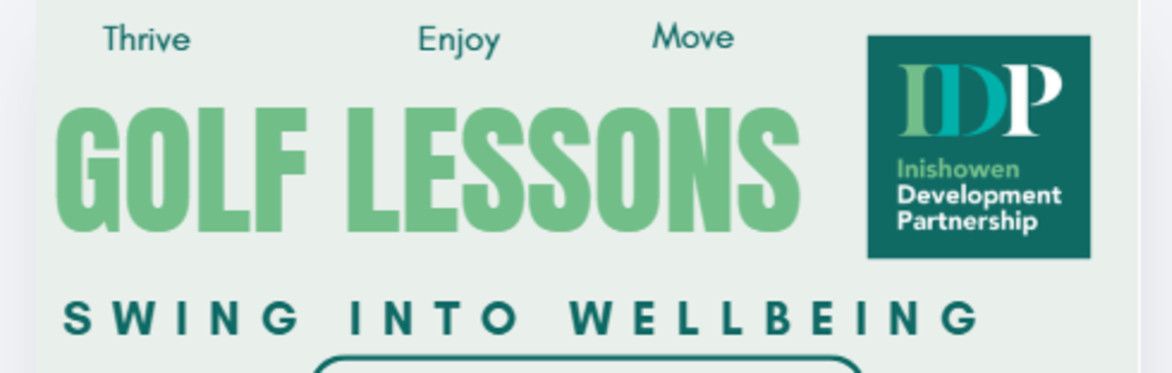 Swing Into Wellbeing – Golf Lessons for Over 55s