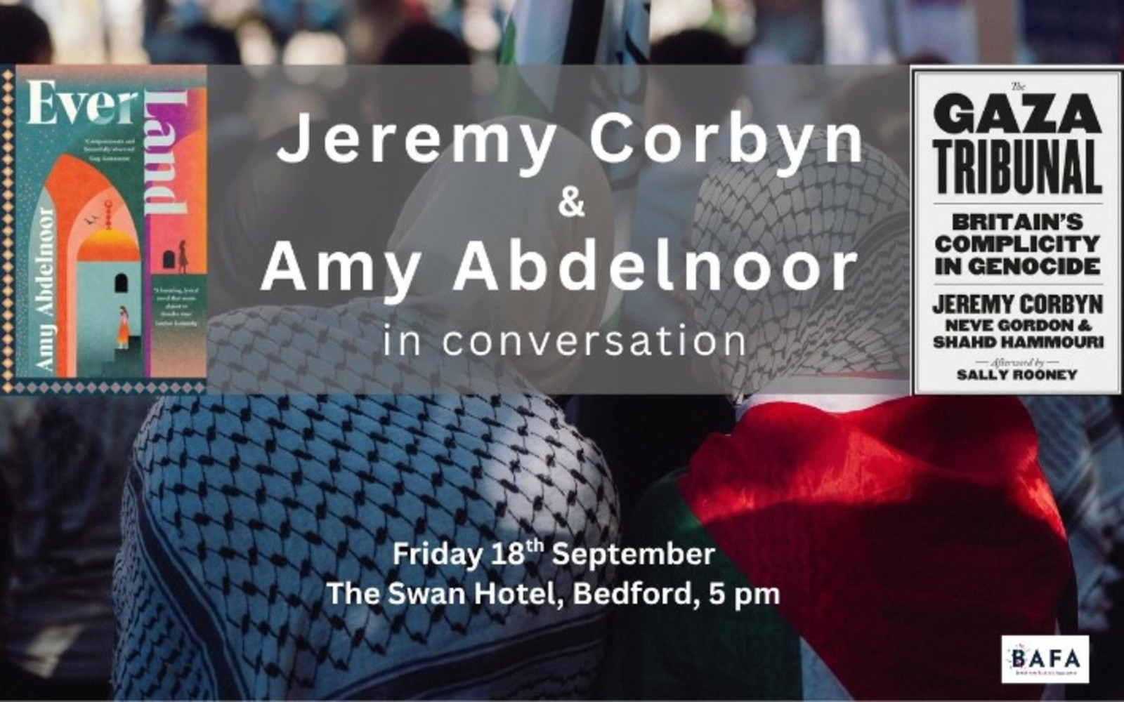 Palestine: Reported & Imagined. Jeremy Corbyn and Amy Abdelnoor in conversation
