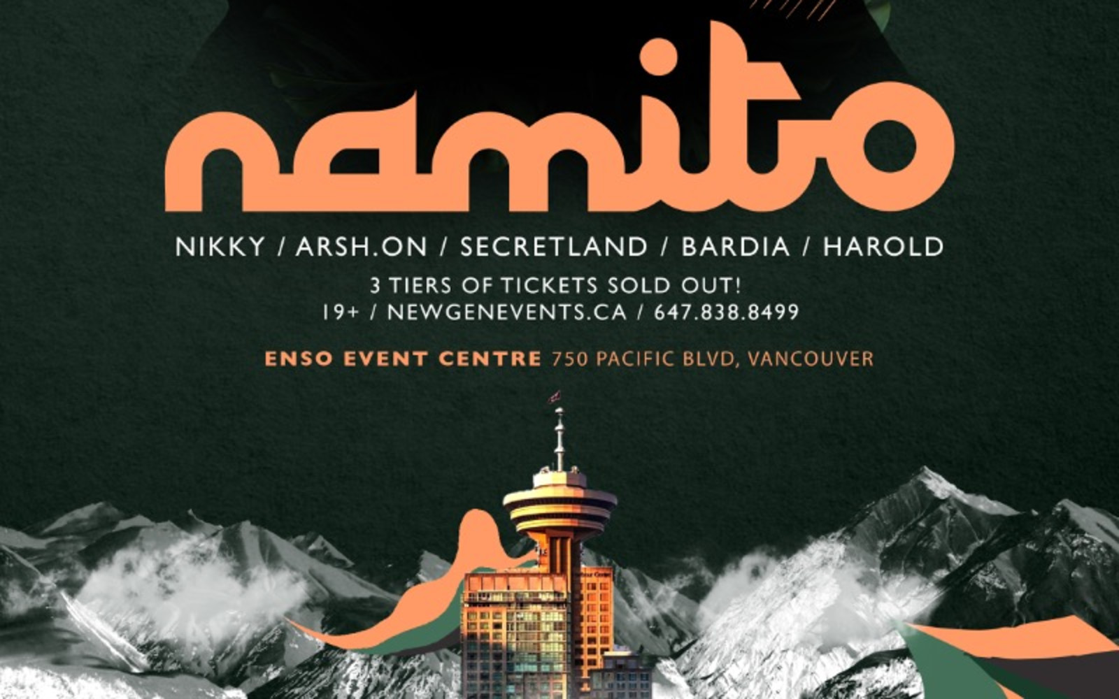 NAMITO live in Vancouver 🌺 Norooz 2025