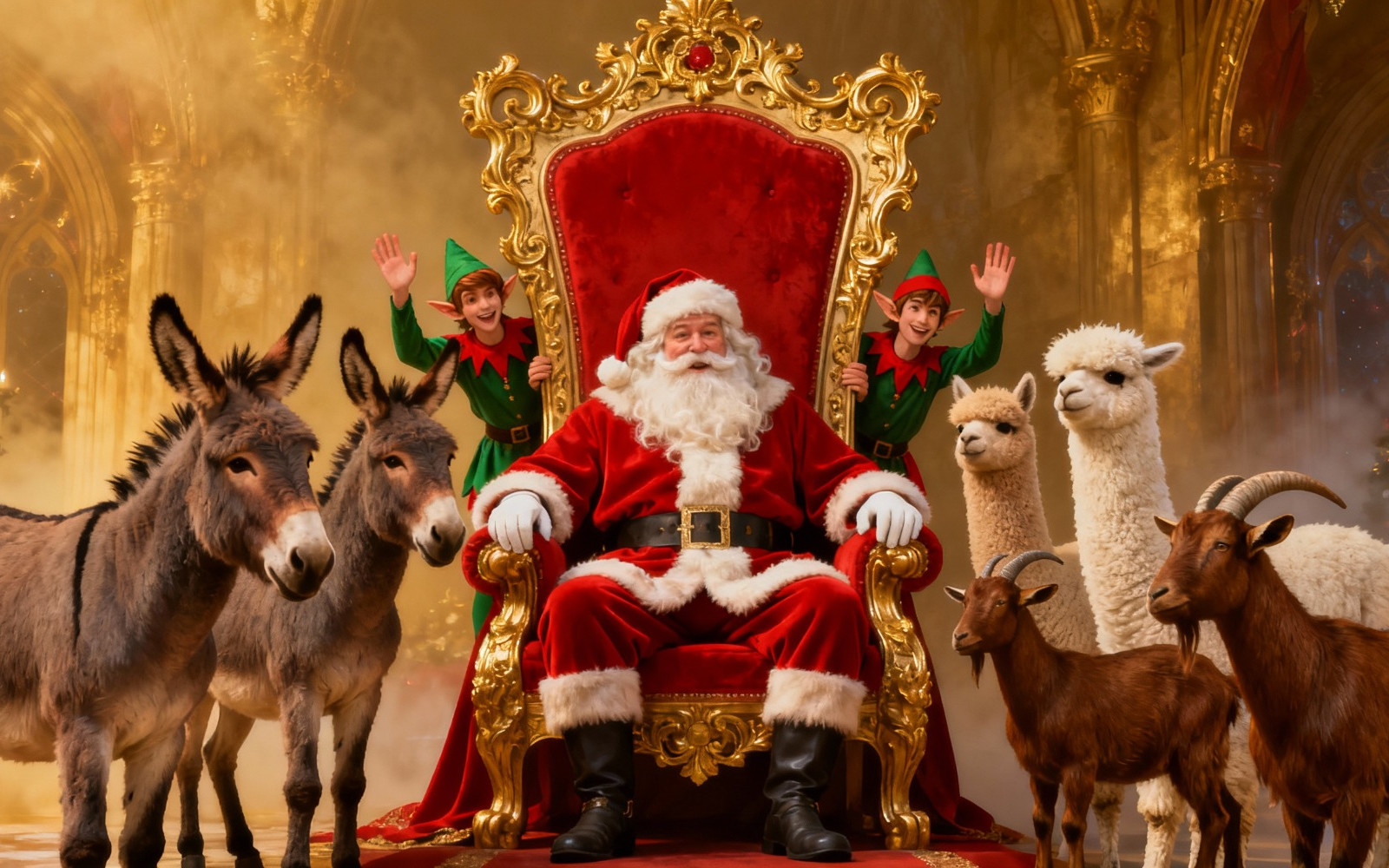 Meet Santa at Northlands Farm