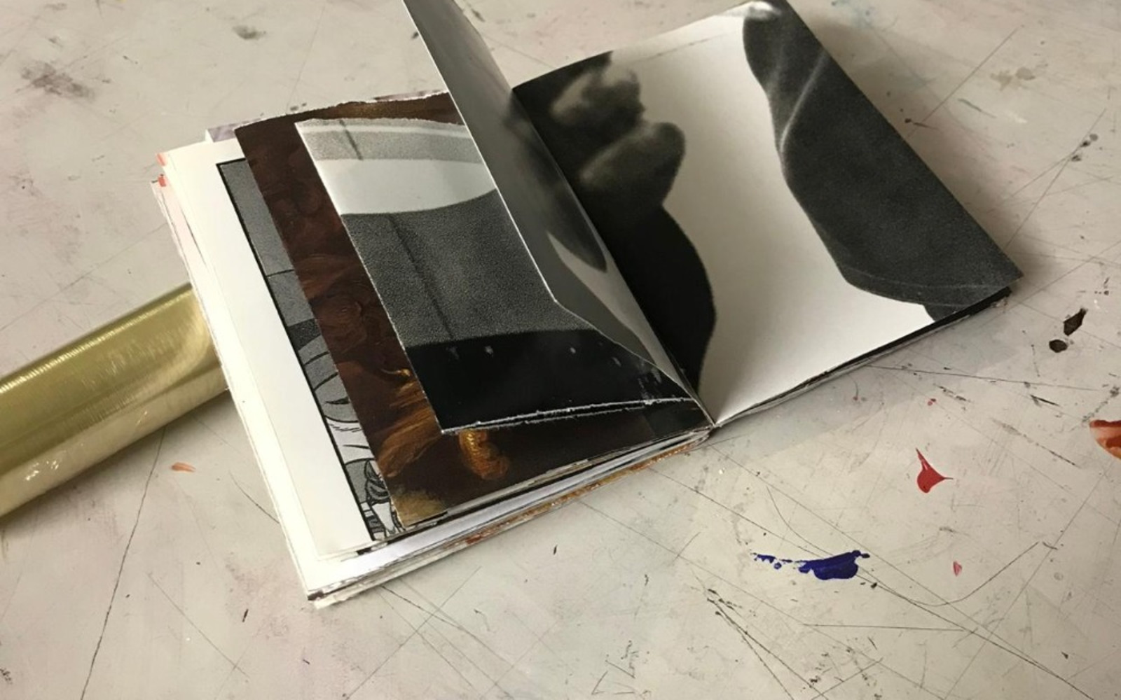 The collage book workshop