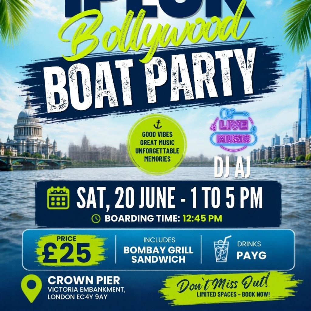 IPLUK Bollywood Boat Party