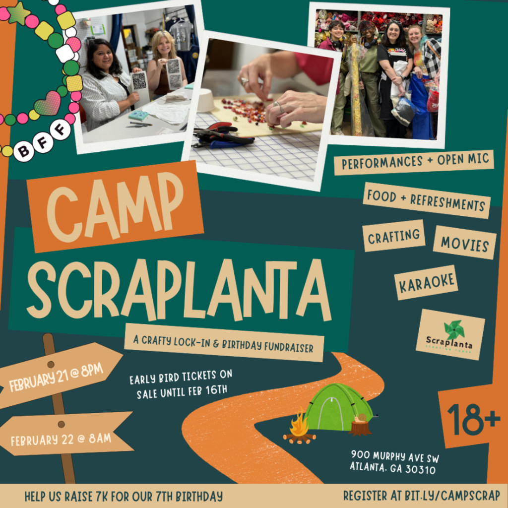 Camp Scraplanta Craft Lock-In!