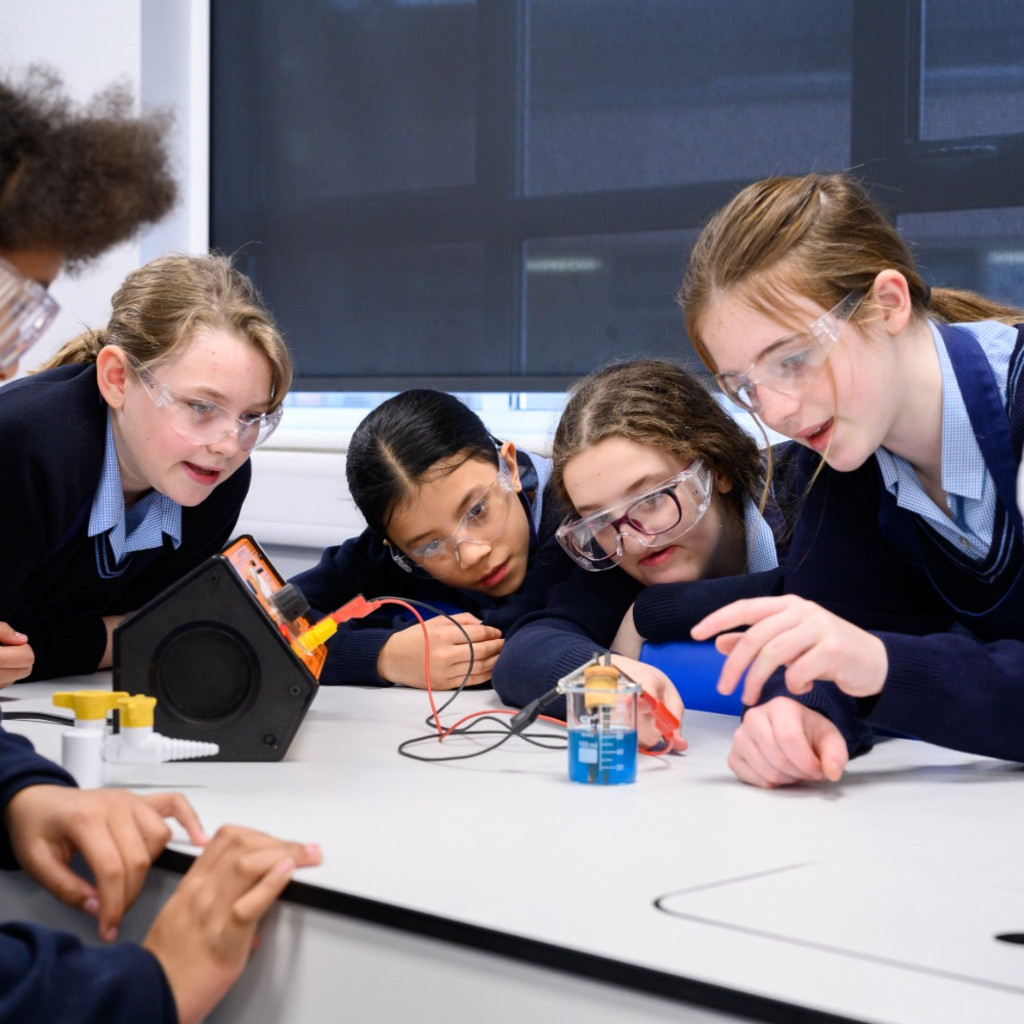 Image of students in lesson
