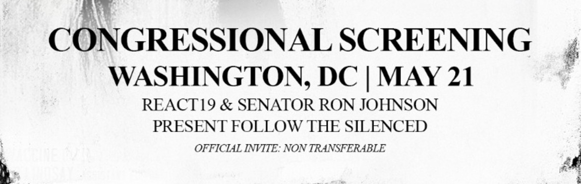 Follow The Silenced: Congressional Screening