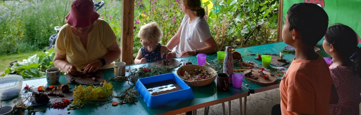 Garden Playgroup on Green City Action Allotment