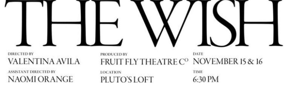 The Wish (title of the play)