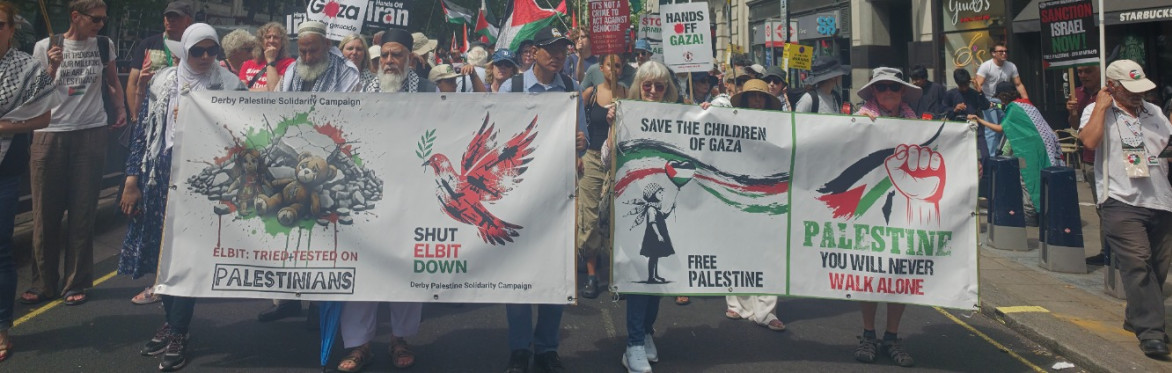 Saturday, 10th October 2026: Derby to London: National Demo for Palestine