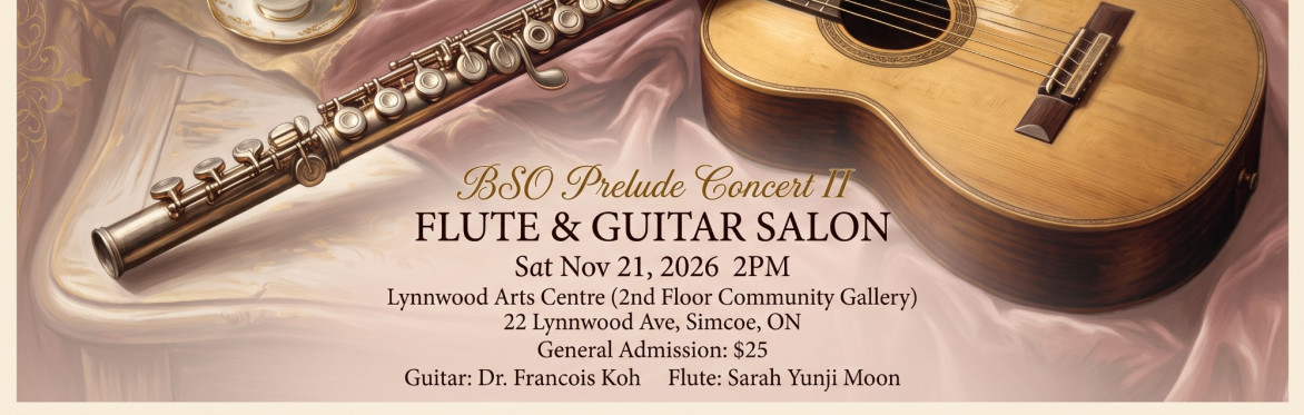 BSO Prelude Concert II: FLUTE & GUITAR SALON