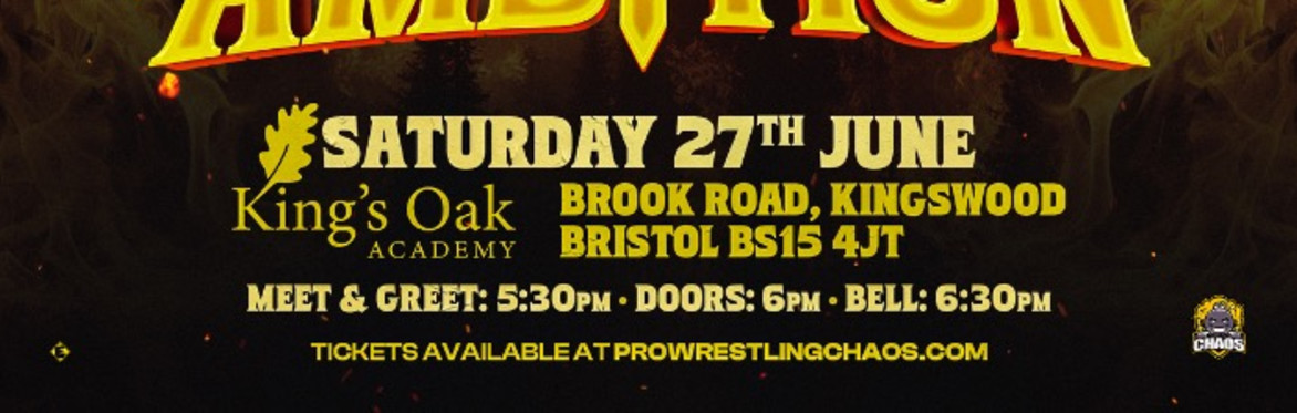 Pro Wrestling Chaos - Burning Ambition 2026