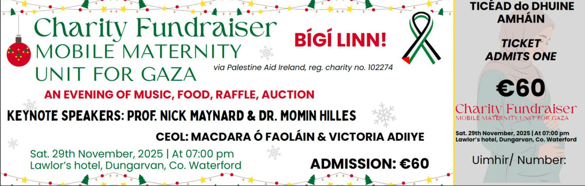 Fundraiser - Mobile Maternity Unit for Gaza