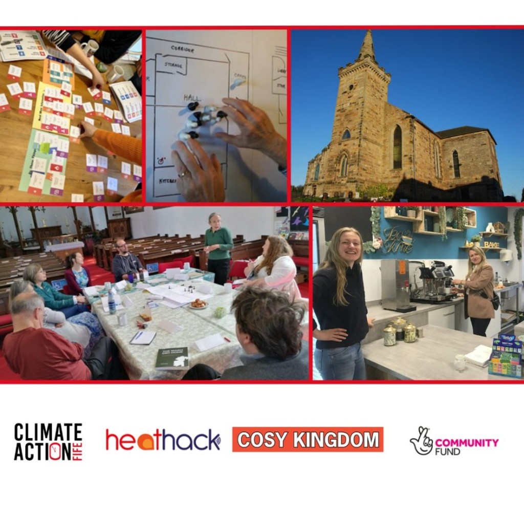 Sustainable community buildings with Climate Action Fife & HeatHack