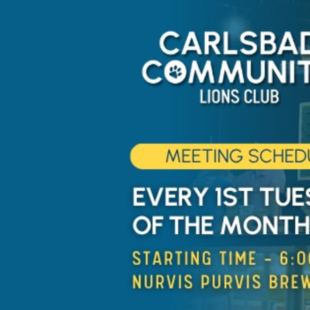 carlsbad community lions club meeting