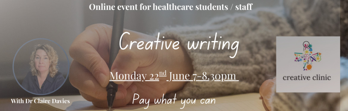 Creative writing for health care professionals