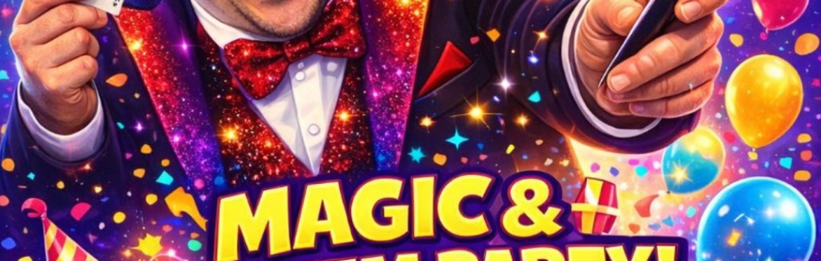 ✨ Magic & Mayhem Party with Silly Steve! ✨