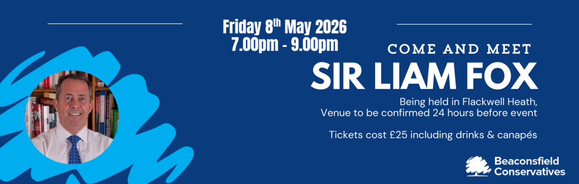 Flackwell Heath Branch Drinks & Canapés with Sir Liam Fox