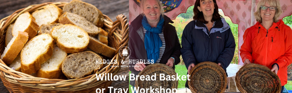 Willow Bread Basket or Large Platter (Tray) Workshop