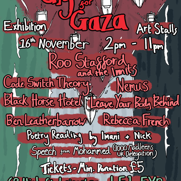 Buy tickets – Gigs for Gaza Palestine