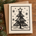 Custom Linocut Christmas Cards