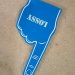 Foam finger with LOSSY on the main body