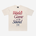 World's Game at the Sound Heavyweight Tee - Cream