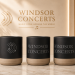 Black ceramic Windsor Concerts mug