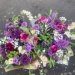 A bouquet of seasonal, pastel, locally grown flowers (luxury size and composition)