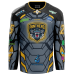 The image is of the Nottingham Panthers Superhero Jersey.