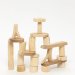Bark-Less Blocks - 21 Pcs