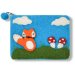 100% wool handcrafted coin purse image