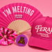 Feral Girl Brunch Bundle (Hat + Hand Fan + Scrunchie + Button + Hangover Relief tablet) image