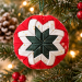 Fabric Star Ornament