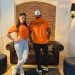 AddictoKiz T-Shirt - SIZE L - ORANGE - UNISEX
