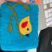 100% wool handcrafted coin purse image