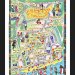 Festival Map Tea Towel image