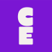 C and an E logo stacked