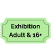 Exhibition Ticket for One (1) Adult or 16 years old+ image