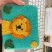 100% wool handcrafted coin purse image